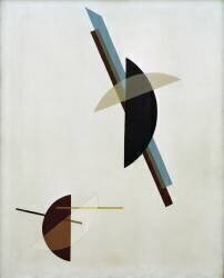 Sur fond blanc (Laszlo Moholy-Nagy) - Muzeo.com