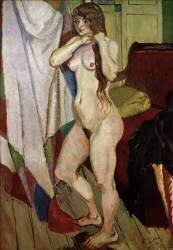 Suzanne Valadon doing her hair (Suzanne Valadon) - Muzeo.com