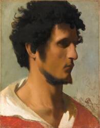 Tête de paysan de la campagne romaine (Jean-Léon Gérôme) - Muzeo.com