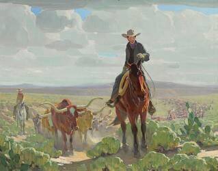 Texas of Old (William James Webb) - Muzeo.com