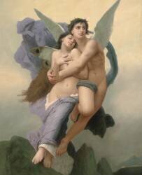 The Abduction of Psyche (William Bouguereau) - Muzeo.com