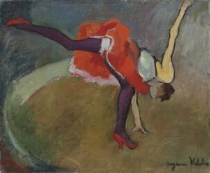The Acrobat or The Wheel (Suzanne Valadon) - Muzeo.com