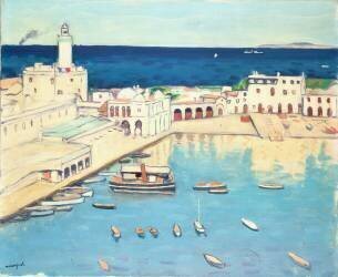The Admiralty in Algiers (Albert Marquet) - Muzeo.com
