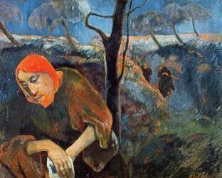 The Agony in the Garden of Olives (Paul Gauguin) - Muzeo.com