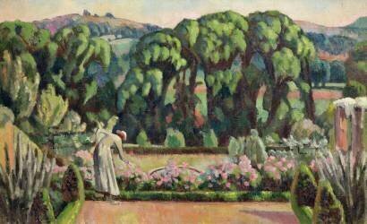 The Artist's Garden at Durbins (Roger Fry) - Muzeo.com