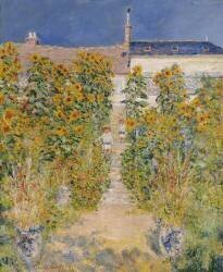 The Artist's Garden at Vetheuil (Claude Monet) - Muzeo.com