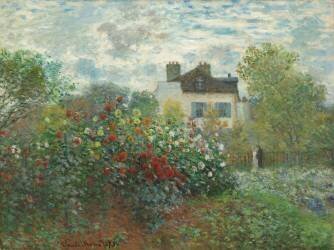 The Artist's Garden in Argenteuil (Claude Monet) - Muzeo.com
