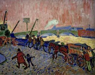 The banks of the Thames (André Derain) - Muzeo.com