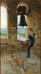 The Bell Tower of Hix (Santiago Rusiñol) - Muzeo.com