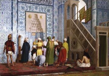 The Blue Mosque (Jean-Léon Gérôme) - Muzeo.com