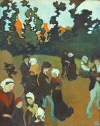 The Breton dance (Maurice Denis) - Muzeo.com
