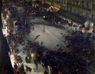 The Charge (André Devambez) - Muzeo.com