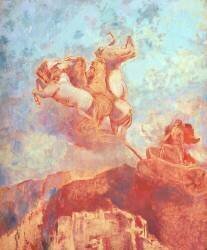 The Chariot of Apollo (Odilon Redon) - Muzeo.com