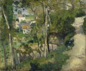The Climb (Camille Pissarro) - Muzeo.com