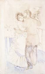 The Country Dance (Auguste Renoir) - Muzeo.com