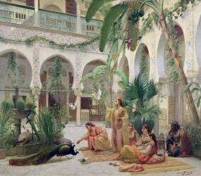 The Court of the Harem (girard) - Muzeo.com