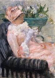 The Cup of Tea (Mary Cassatt) - Muzeo.com