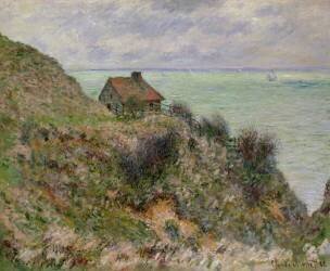 The Customs Officers' Hut at Pourville (Claude Monet) - Muzeo.com