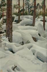 The Den of the Lynx (Akseli Gallen-Kallela) - Muzeo.com