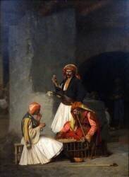 The Draught Players (Jean-Léon Gérôme) - Muzeo.com
