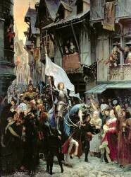 The Entrance of Joan of Arc into Orleans on 8th May 1429 (Jean-Jacques Scherrer) - Muzeo.com