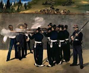 The Execution of the Emperor Maximilian (Edouard Manet) - Muzeo.com