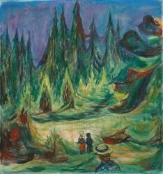 The Fairytale Forest (Edvard Munch) - Muzeo.com