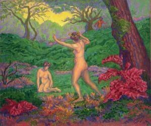 The Faun and Spring (Paul-Elie Ranson) - Muzeo.com