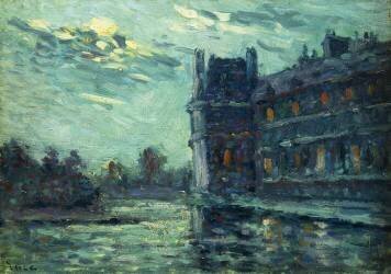 The Floods of 1910 (Maximilien Luce) - Muzeo.com