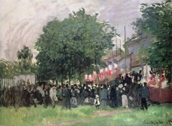 The Fourteenth of July (Claude Monet) - Muzeo.com