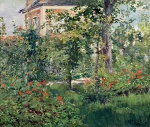 The Garden at Bellevue (Edouard Manet) - Muzeo.com