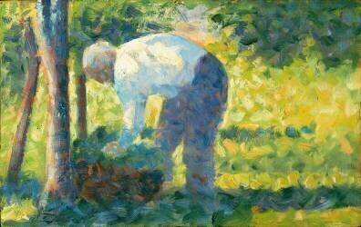 The Gardener (Georges Seurat) - Muzeo.com