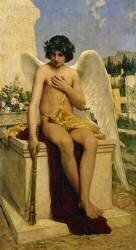 The Genius of Death (Albert Anker) - Muzeo.com