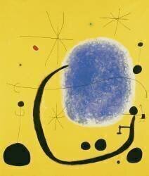 The Gold of the Azure (Joan Miró) - Muzeo.com
