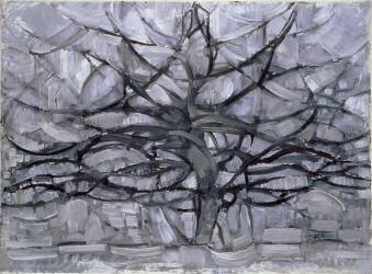The Grey Tree (Piet Mondrian) - Muzeo.com