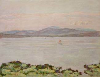 The Gulf between La Napoule and Saint Raphael (Pierre Bonnard) - Muzeo.com