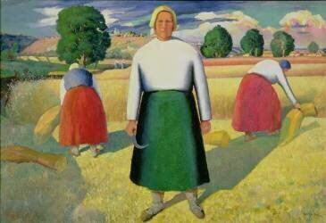 The Harvesters (Kazimir Malevitch) - Muzeo.com