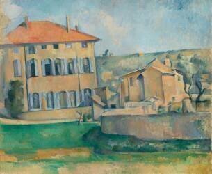 The House in Aix (Paul Cézanne) - Muzeo.com