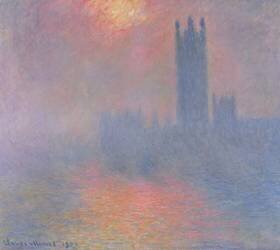 The Houses of Parliament (Claude Monet) - Muzeo.com