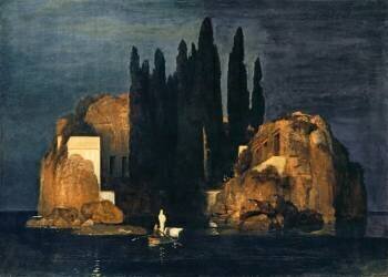 The Isle of the Dead (First Version) (Arnold Böcklin) - Muzeo.com