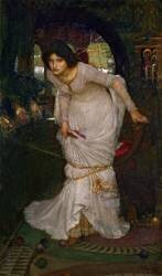 The Lady of Shalott (John William Waterhouse) - Muzeo.com