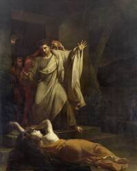 The Levite of Ephraim (Auguste Couder) - Muzeo.com