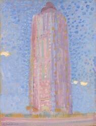 The Lighthouse of Westkapelle (Piet Mondrian) - Muzeo.com