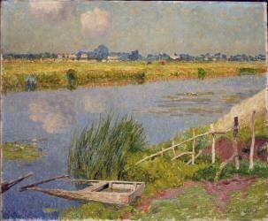 The Lily Banks (Emile Claus) - Muzeo.com