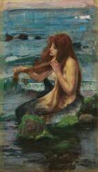 The Mermaid (John William Waterhouse) - Muzeo.com