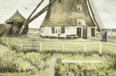 The Mill (Vincent van Gogh) - Muzeo.com