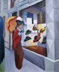 The Milliner's Shop (August Macke) - Muzeo.com
