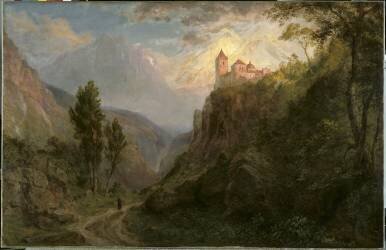 The Monastery of San Pedro (Frederic Edwin Church) - Muzeo.com