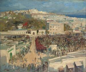 The Moorish Flag (John Lavery) - Muzeo.com