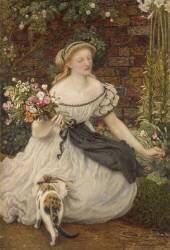 The Nosegay (Ford Madox Brown) - Muzeo.com